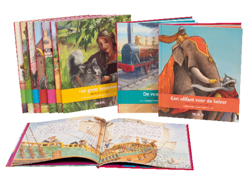 10 geschiedenis prentenboeken van onze serie Terugblikken voor kinderen op de basisschool