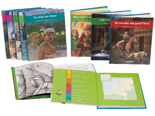 10 verschillende geschiedenisleesboeken voor kinderen op de basisschool